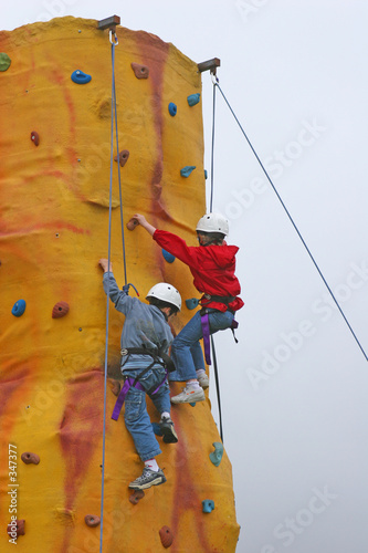 boys climbing