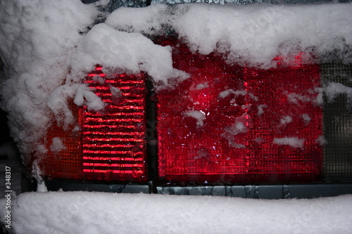Bild auf Leinwand headlight