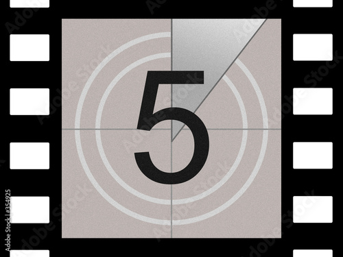 five - film countdown