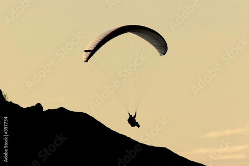 gliding in the twilight