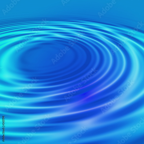 lots of blue water ripples