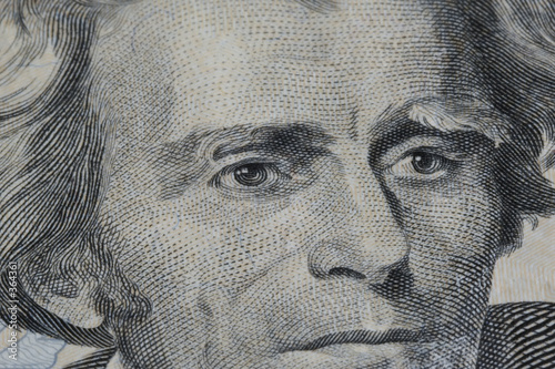 twenty dollar bill closeup