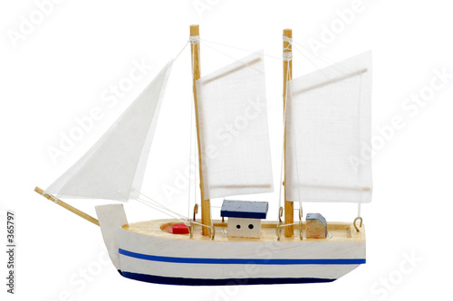 toy sailing boat photo