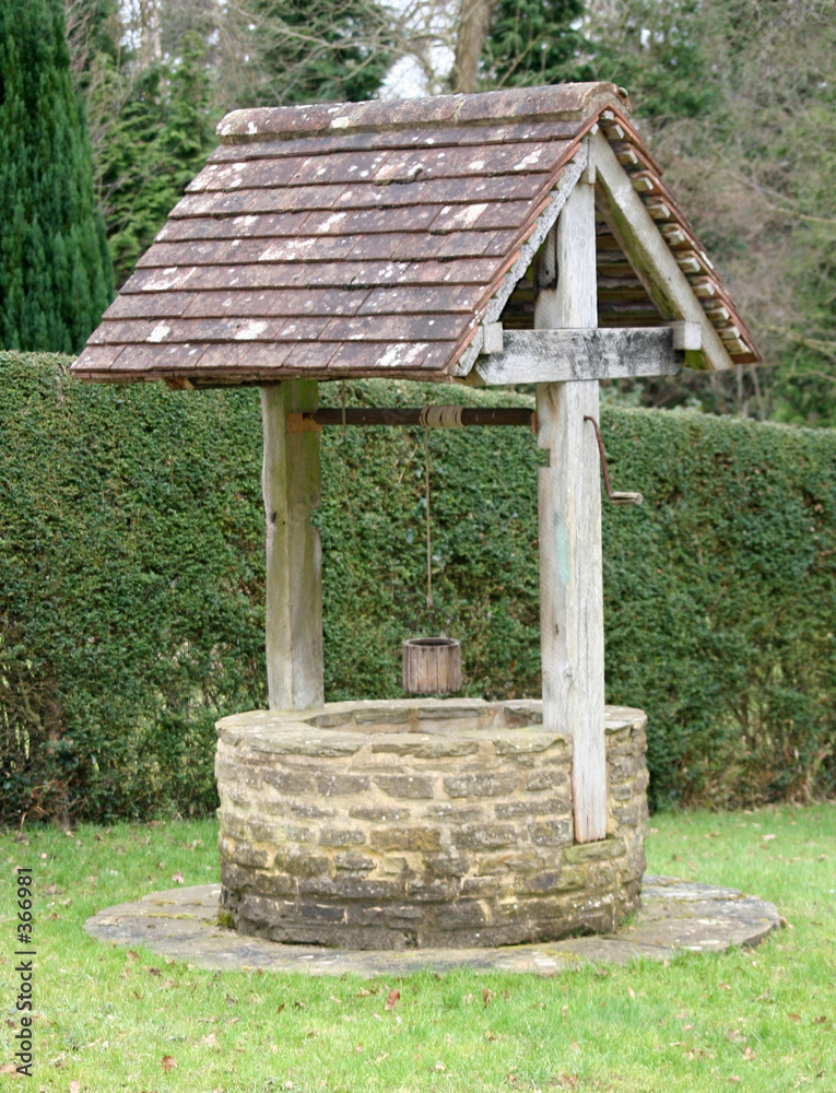 Photography wishing well