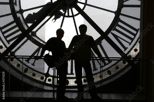 Fototapeta clock at the orsay museum