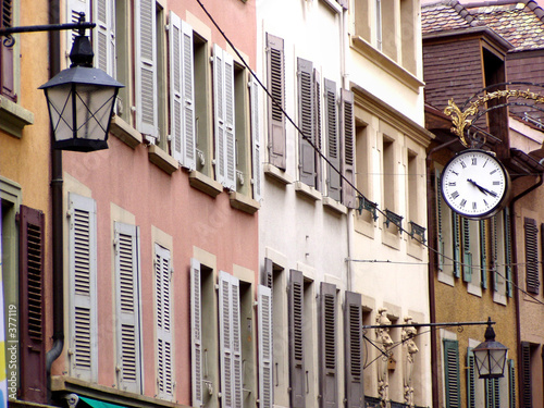 street in switzerland, vevey