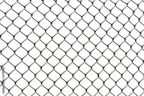 Valokuva isolated wire netting