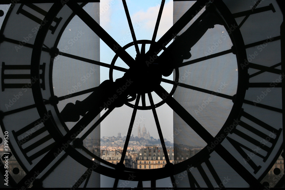 clock at the orsay museum