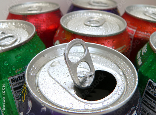 soda cans
