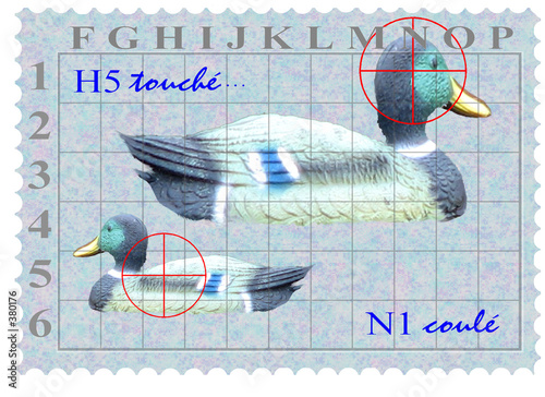 timbre grippe aviaire