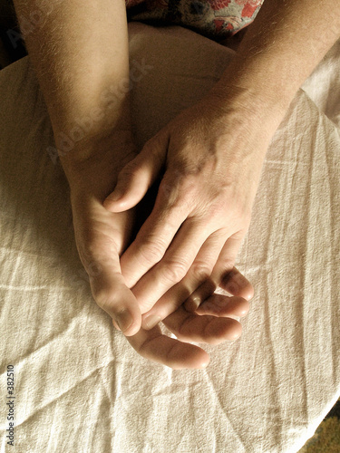 Obraz na płótnie mother hand w salonie