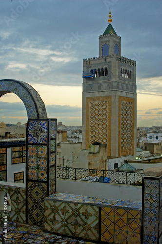 фотографія tunisian rooftops