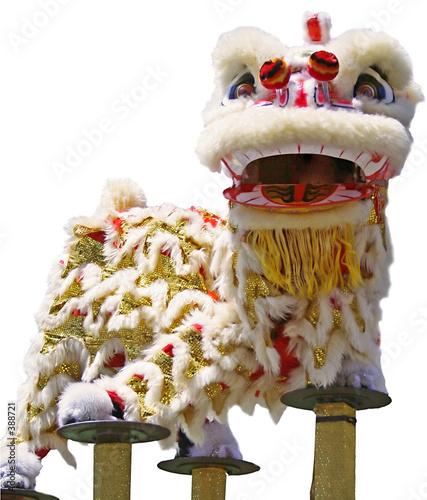 chinese lion dance