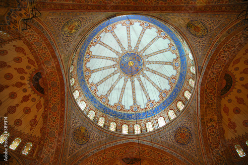 roof of blue mosque