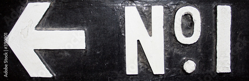no 1 arrow