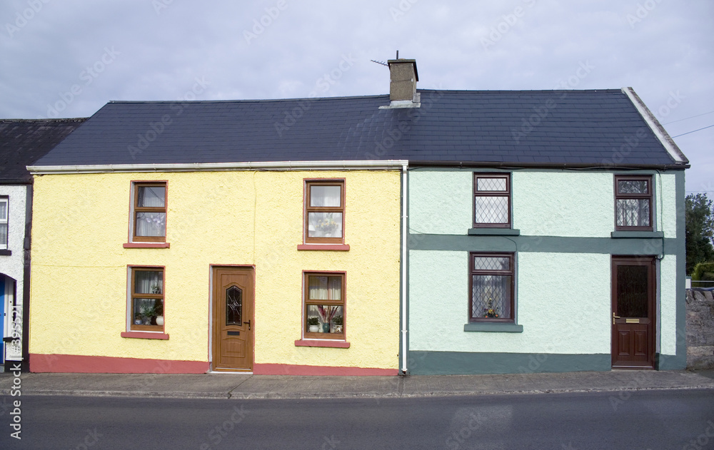 Εκτύπωση καμβά leitrim village