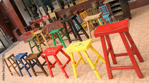 Photography colorful furniture