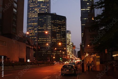 noche en la ciudad