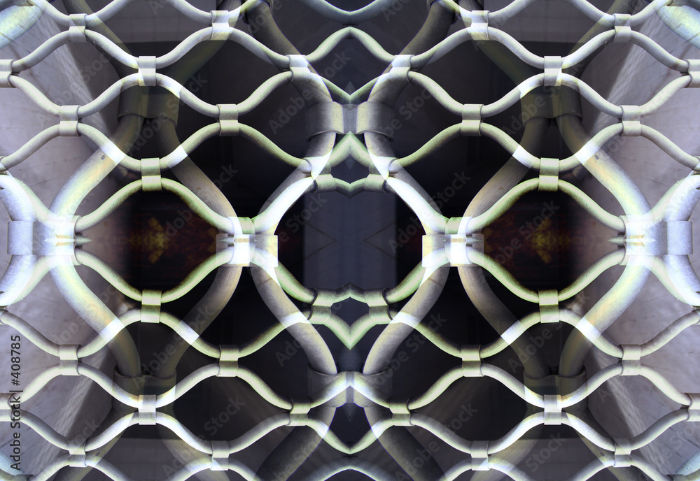 Fototapeta premium marseille gated pattern