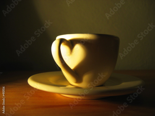 tasse und herz