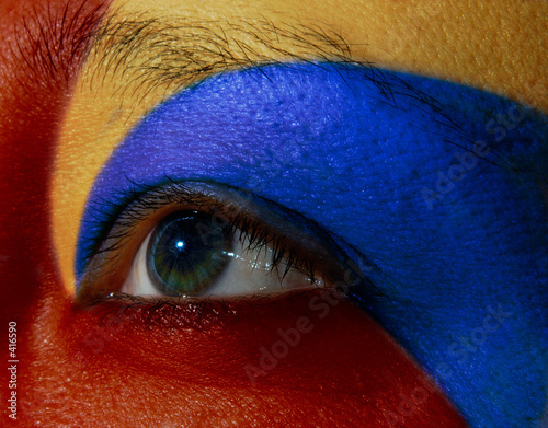 female eye