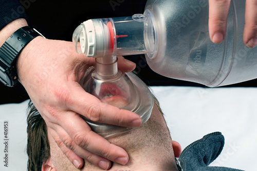 providing artificial ventilation with bvm 2