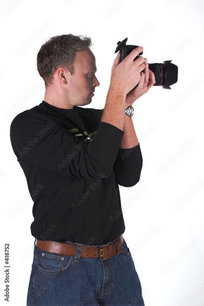 photographer at work