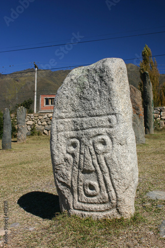 menhir de tafi del valle photo