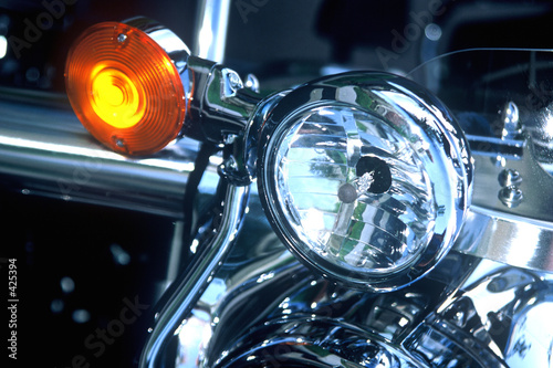 motorcycle lights © Dana Heinemann