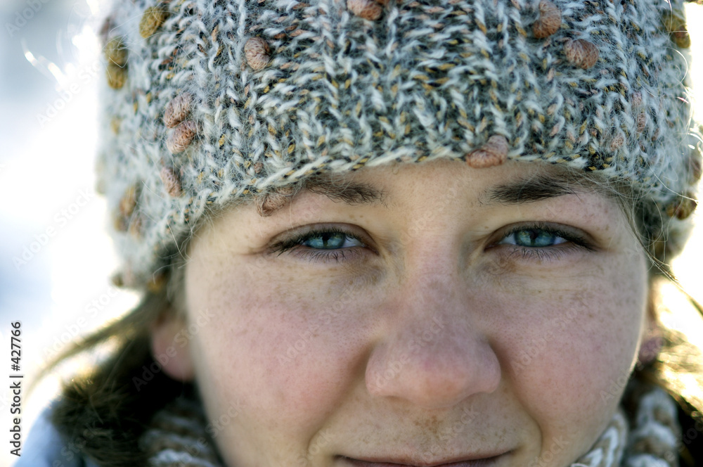 girl in close up girl in close up