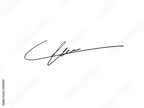 signature photo