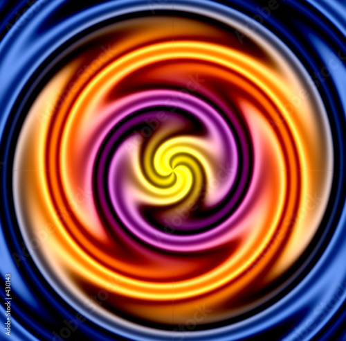 colorful twirl
