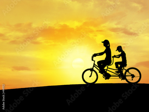 bicycle (sun sky)