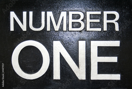 number 1