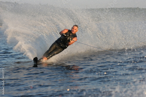 waterskiing