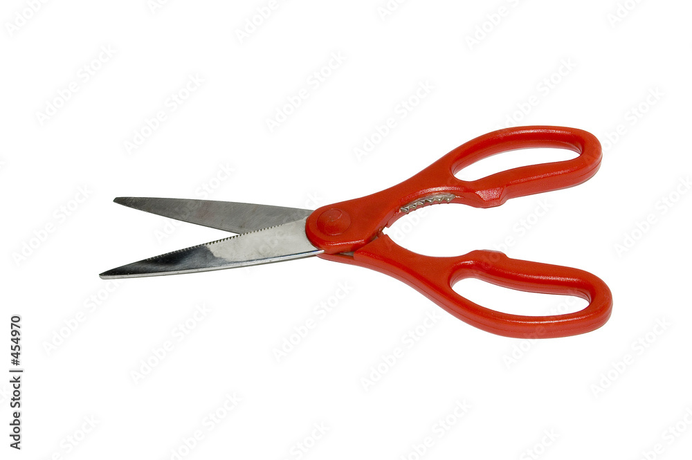 scissors on white background scissors on white background