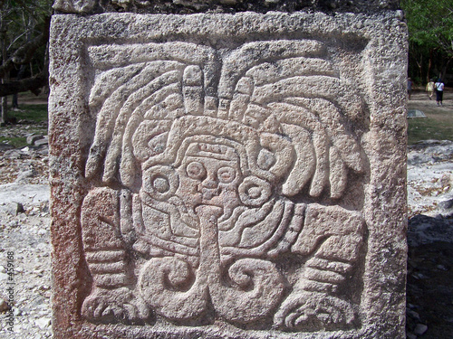 maya stone carvings