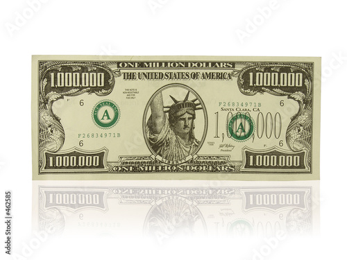 one million dollars
