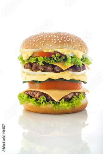 tasty hamburger