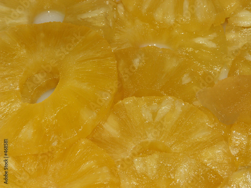 tranches d'ananas confit
