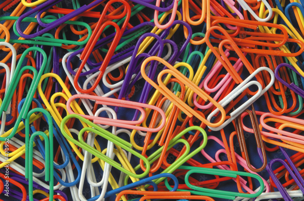 colored paper clips colored paper clips