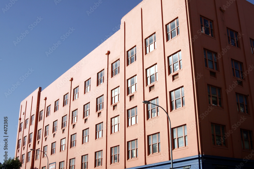 colorful apartment building