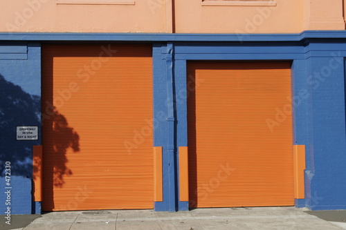 colourful driveway