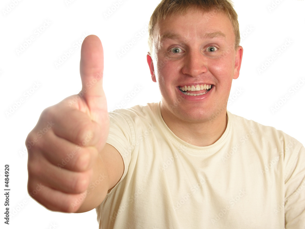 man giving ok man giving ok