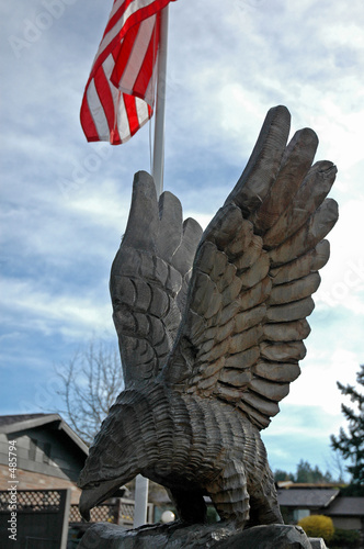 american eagle sculpture