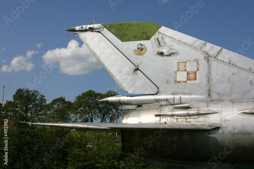 Obraz na płótnie das heck der mig 21