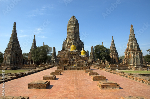 wat chai watthanaram, ayutthaya (thailand) photo