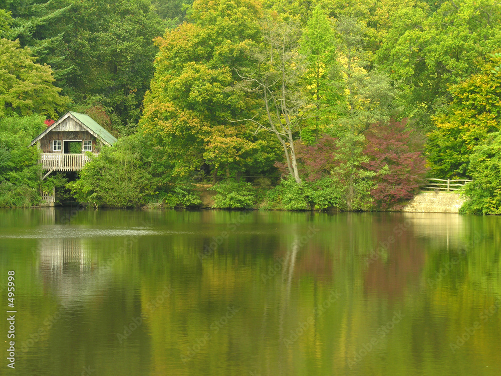 boat house on a lake boat house on a lake