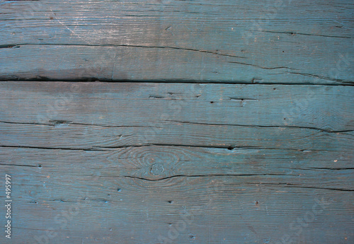 old blue wood texture close-up