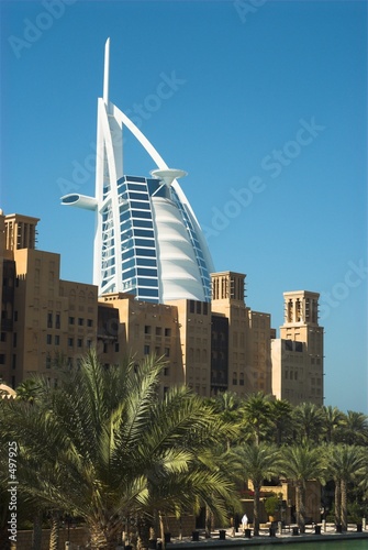 madinah jumeirah in front of burj el arab